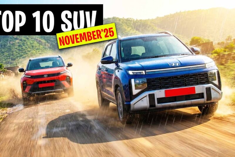Top Selling suv in india November 2025