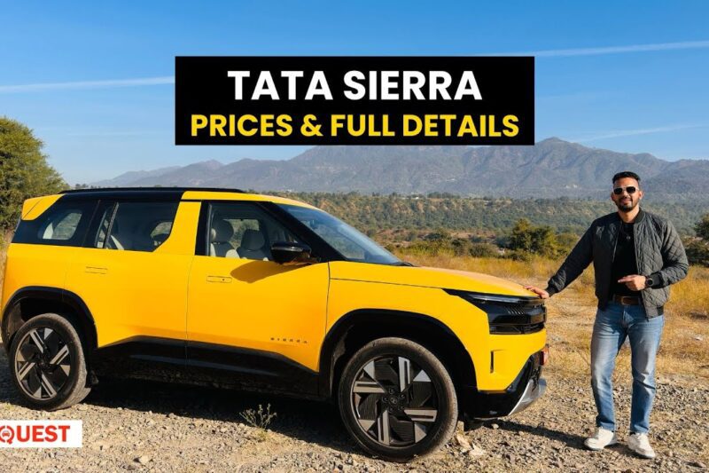 2025 Tata Sierra Detailed Walkaround | Prices | Engine | Car Quest