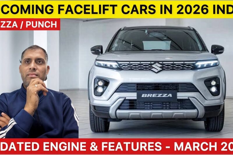 TOP 5 Upcoming Cars 2026 India | Biggest Facelifts & New Launches