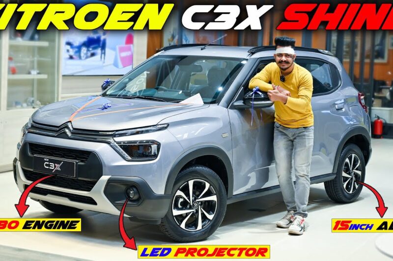 ₹1 लाख में Top Model🔥New Citroen C3X Shine 2025 Model Review | Citroen C3X 2025 (More Features)