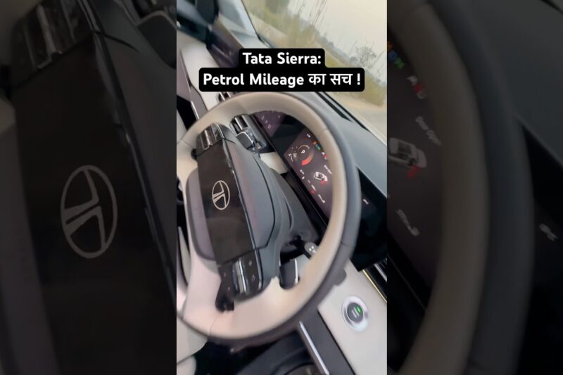 Tata Sierra Petrol Mileage Reality! 😳 Highway + Off-Road + City 2025 Sierra Petrol Mileage