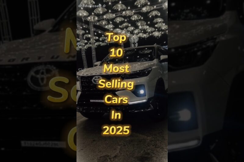 Top 10 Most Selling Cars In India 2025