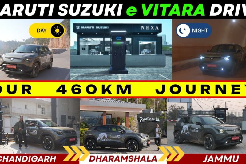 Maruti’s Electric Car ⚡️ e VITARA Drive of 460 KM 🔥 Day & Night 🔥 Real Range + Price ?? 🤯