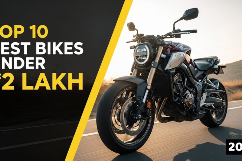 🔥 Top 10 Best Bikes Under 2 Lakh in India 2025 | Mileage, Performance & Style!”