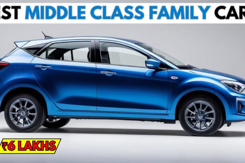 Top 6 Best Middle Class Family Cars in India 2025