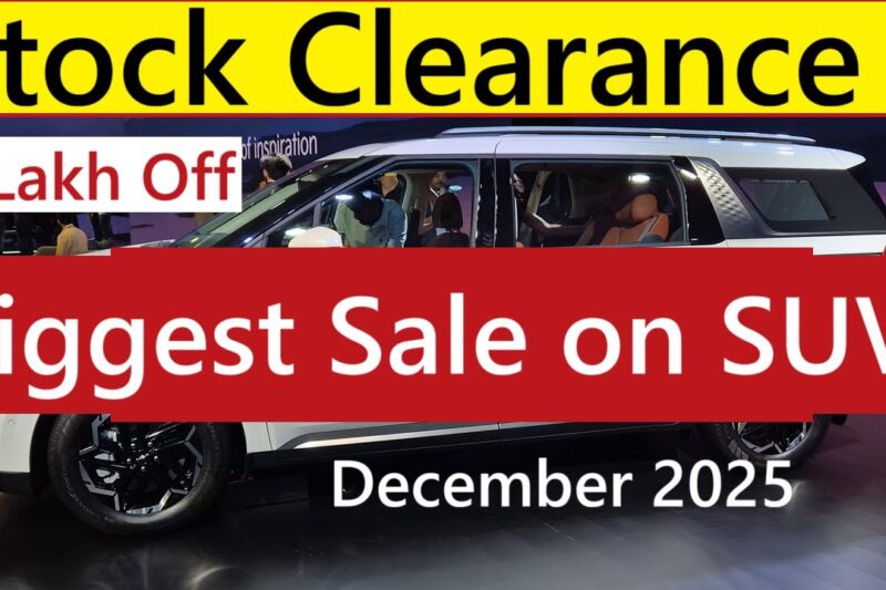 LAST CHANCE : Big Stock Clearance Sale on SUV Cars in End 2025