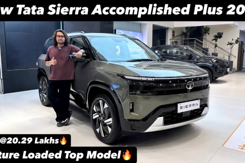 New Tata Sierra Accomplished Plus 2025 | FEATURE LOADED TOP MODEL | Full review 😍🔥