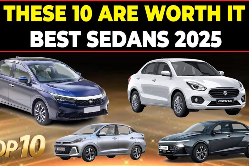 Top 10 Sedan Cars in India 2025 🚗 | Honda, Skoda, VW, Hyundai & More