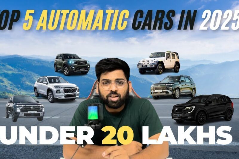 Best 5 Value for money Automatic cars under 20 lakhs in india 2025