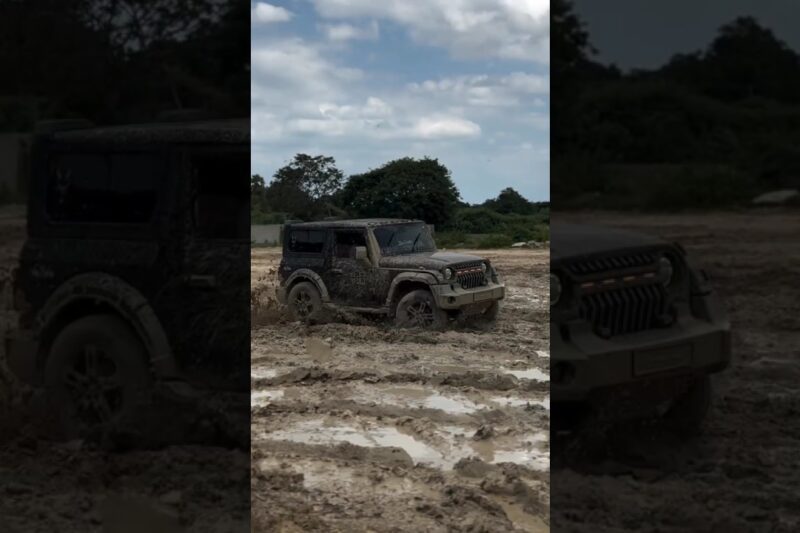Thar VS New tata seira | koun hai real offroading king 😡🤬 | #thar #tatasierra2025 #automobile