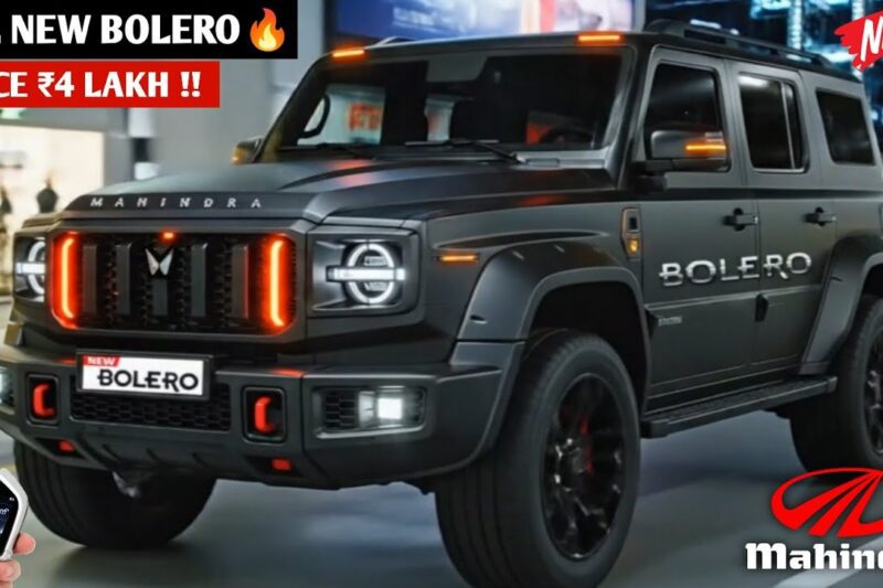 Mahindra Mini-Defender BOLERO 7-Seater SUV🔥Price ₹4.20 Lakh में Launch😱|| 2026 MAHINDRA BOLERO.🇮🇳🇮🇳