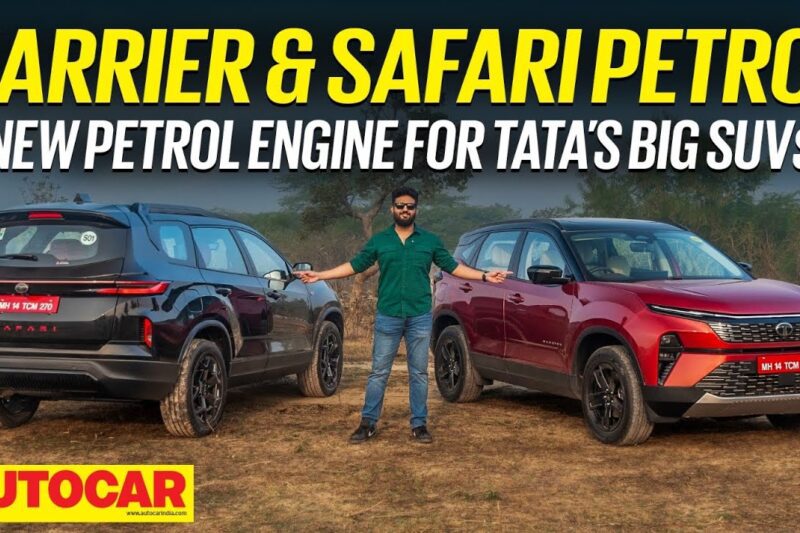 Tata Harrier and Safari petrol review – Change of heart | First Drive | Autocar India