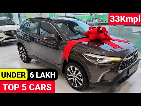 Under 6 Lakh Car in India 2025 | Top 5 Best Car 6 Lakh Budget 🤑