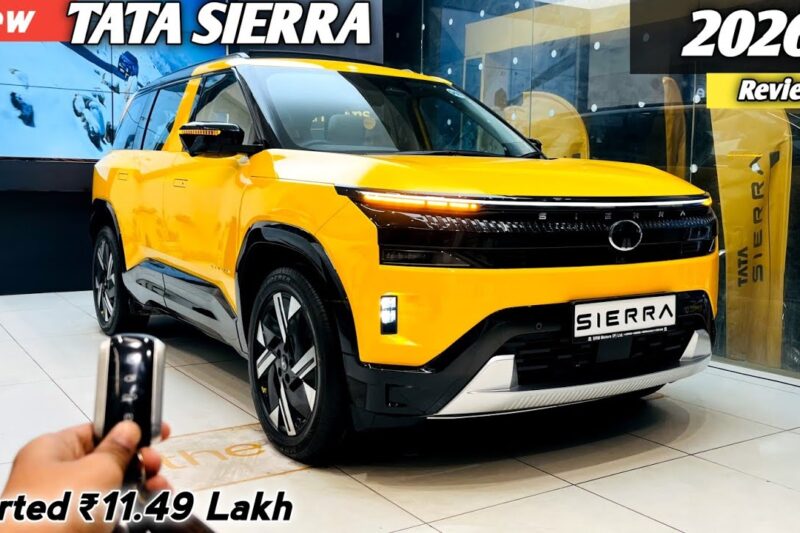 All New Tata SIERRA 2026 ❣️| New Tata Sierra Top Model Review 😍|