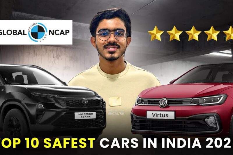 Top 10 Safest Cars in India 2025 🚗💪 | 5 Star Safety वाली गाड़ियाँ | Tata, Mahindra, Volvo