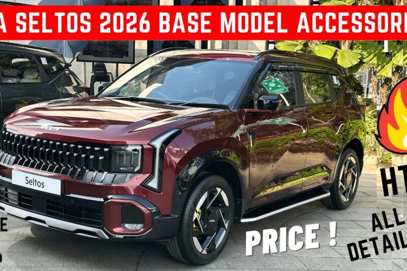 2026 Kia Seltos Base Model All Genuine Accessories Price Details | Kia Seltos Base to Top Modified ?
