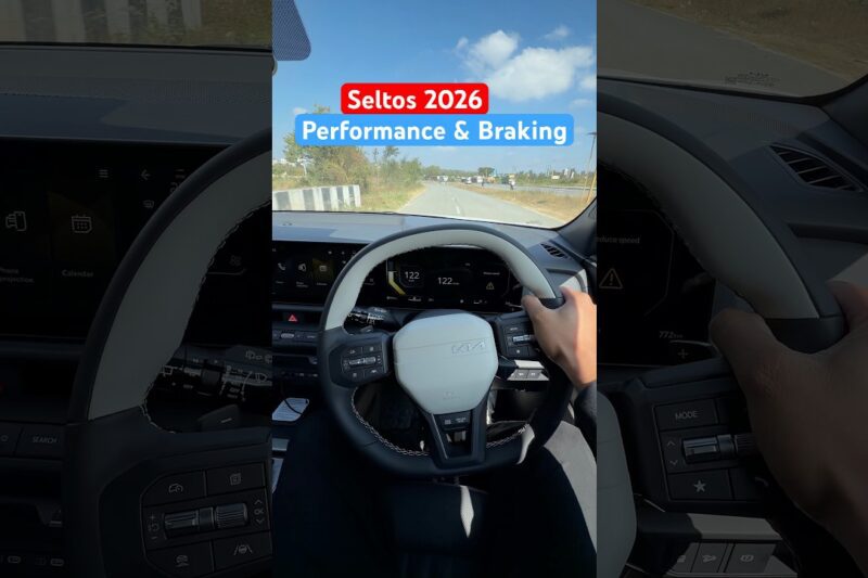 Kia Seltos 2026 Diesel Automatic Performance Test – 0 To 100,120 Test !!