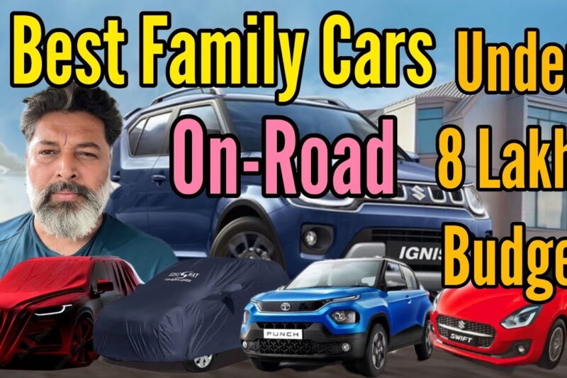 Best 5 Family Cars On-Road under 8 Lakhe Budget in 2026 || MotoWheelz India