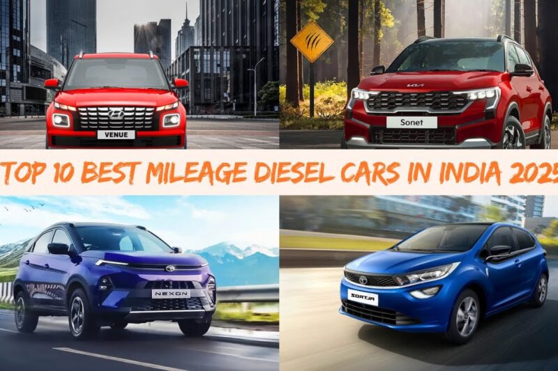 Top 10 Best Mileage Diesel Cars in India 2025 | 2025 Best Mileage Diesel Cars in India