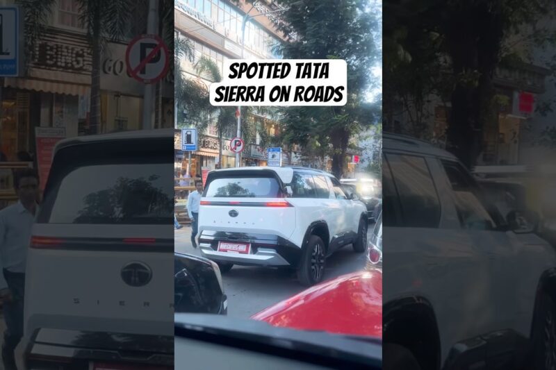 Tata Sierra finally on Roads #automobile #tata #sierra #car #newcar
