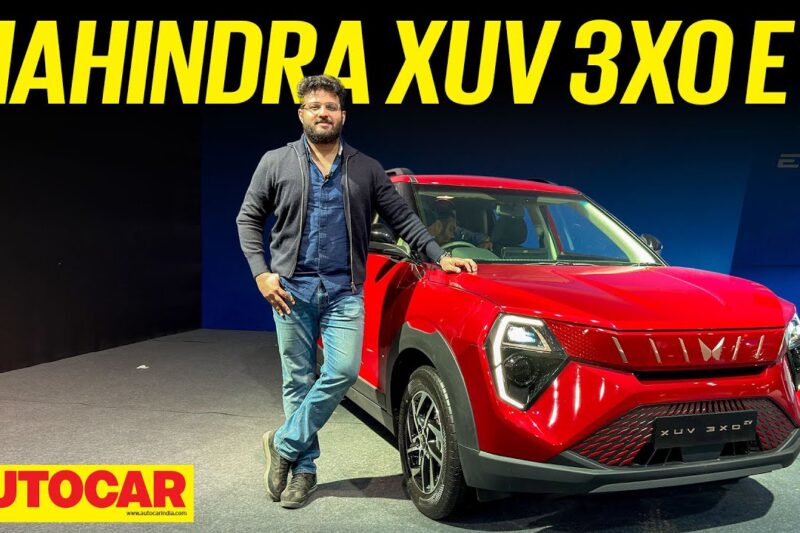 Mahindra XUV 3XO EV walkaround – Nexon EV rival in a fresh avatar | Autocar India