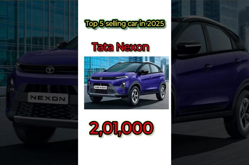 top 5 best-selling cars in 2025 ll #car