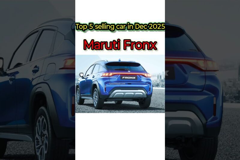 top 5 best-selling cars in dec 2025 ll#car