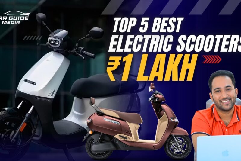 Top 5 Best Electric Scooters in ₹1 Lakh ⚡️ 2025 Buyer’s Guide ⚡️ OLA, Ather, TVS, Hero 🔥