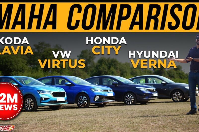 Hyundai Verna vs Honda City vs Skoda Slavia vs VW Virtus – MAHA COMPARISON