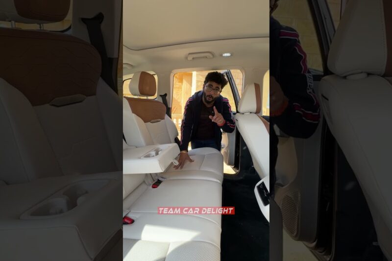 Only 7-Seater SUV in segment to offer this feature!