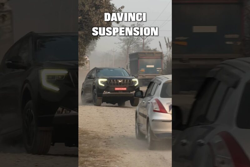 New XUV 7XO with DAVINCI SUSPENSION – Game up for this SUV #XUV7XO #7XO #DaVinci #Mahindra