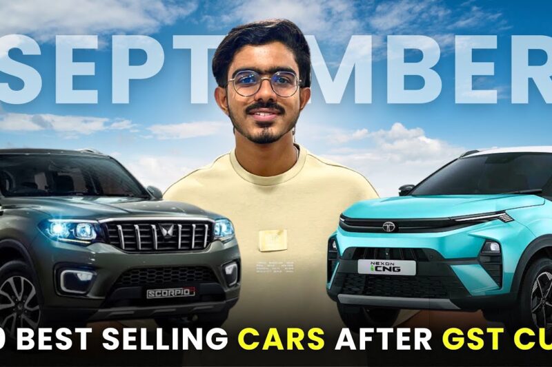 🔥Top 10 Best Selling Cars September 2025 After GST Cut 🚗 | September Car Sales Report India 2025