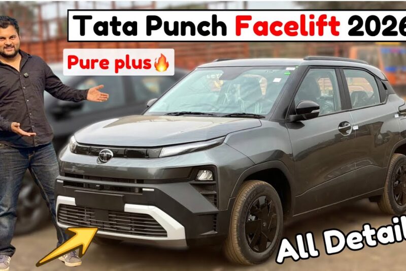 Tata Punch Facelift 2026 Pure Plus🔥 | Punch Facelift base Model 2026 to Top Explained | Punch 2026✅