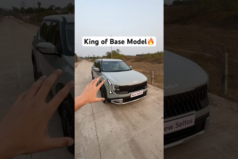 King of Base Model🔥 ft. New Kia Seltos HTE