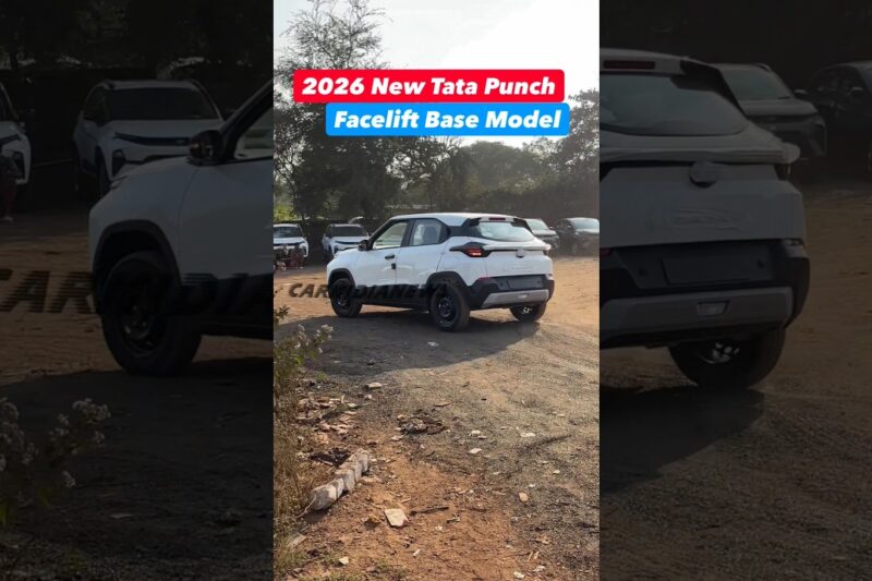 2026 New Tata Punch Facelift Base Model | Smart #shorts