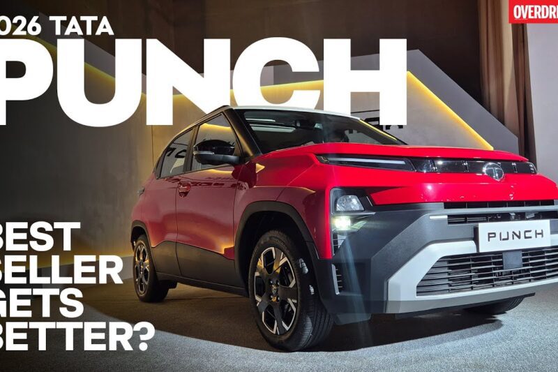 Tata Punch Facelift Walkaround – More Powerful, More Features, More CNG | #OVERDRIVE