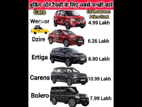 बुकिंग के लिए सबसे अच्छी गाड़िया🔥 Best Selling Taxi Cars in India 2026✅️ #viral💯 #bestcars #taxicars