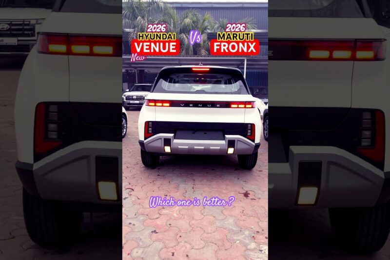 2026 Hyundai VENUE vs Fronx #hyundaivenue2025 #hyundaivenue #venuefacelift