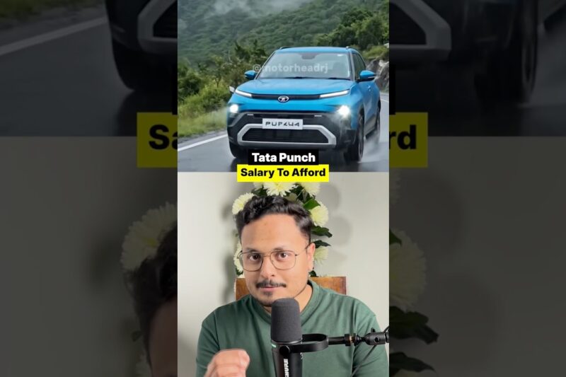 Tata Punch 2026 Facelift New Model Salary To Afford #shorts #tatapunch