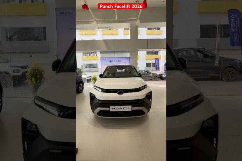 New Tata Punch Facelift 2026 At ₹5.59 Lakh