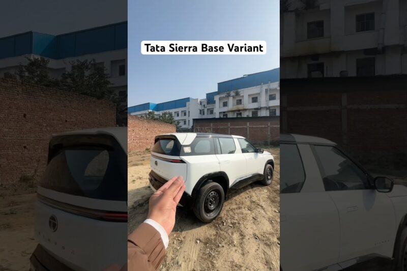 Tata Sierra Base Variant Smart Plus 2026 #carlord #tatasierra #sierra