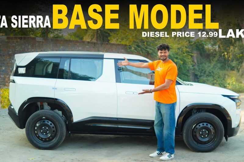 2026 Tata Sierra Base Model Diesel Review | 12.99 Lakh | Bornconfusz #tatasierra #basemodel