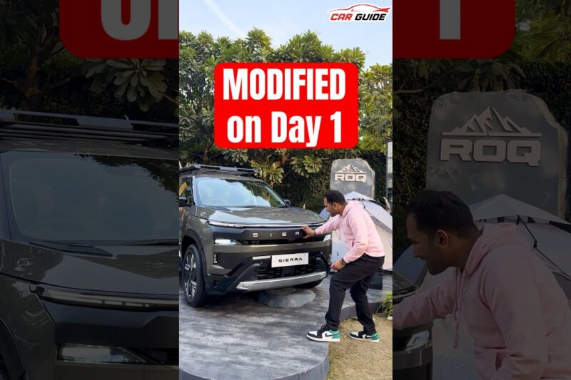 Modified Tata Sierra SUV ? ROQ Edition as Mini Defender #tata #sierra #tatasierra #defender