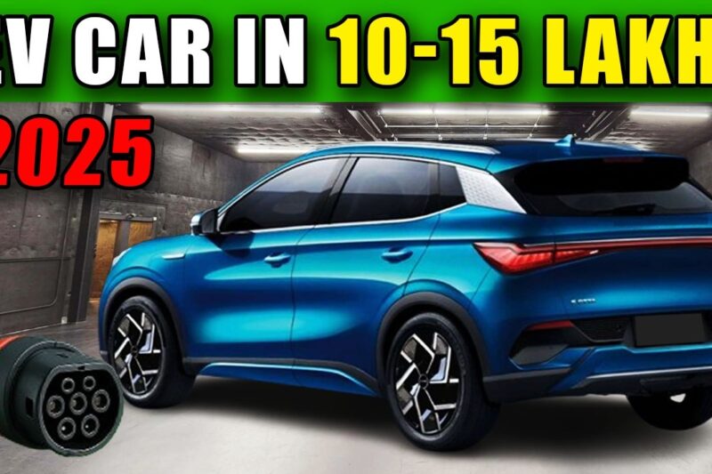 Best EV Cars in ₹10-15 Lakh Budget India 2025 🔋🚙 | Range, Features, Price