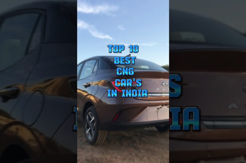 Top 10 Best CNG Cars in India 2025 | Mileage Kings of India #shortvideo #cngcar #facts #top #viral