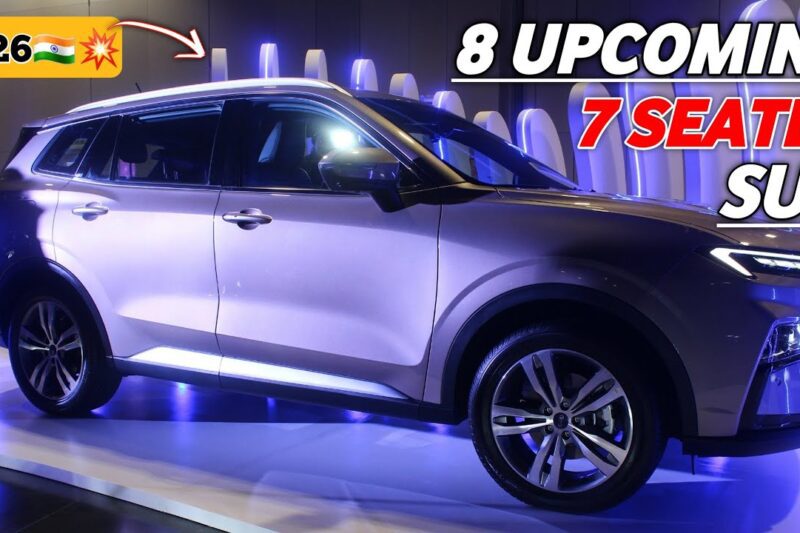 8 Upcoming 7 Seater SUV Cars in india 2026 || New 7 Seater SUV in 2026 ||.