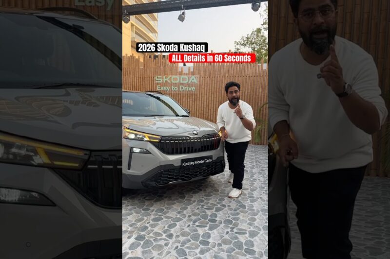 2026 Skoda Kushaq Facelift – BIG CHANGES