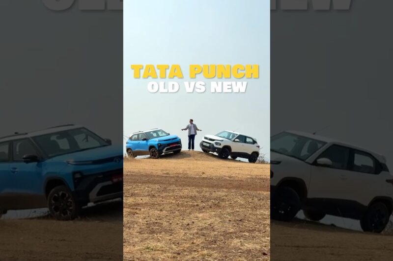 Tata Punch — old vs new!