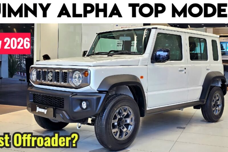 Maruti Suzuki JIMNY Alpha AT 2026 REVIEW ❤️Features ✅️ On-Road Price🔥Offroading का King ❓️#jimny2026