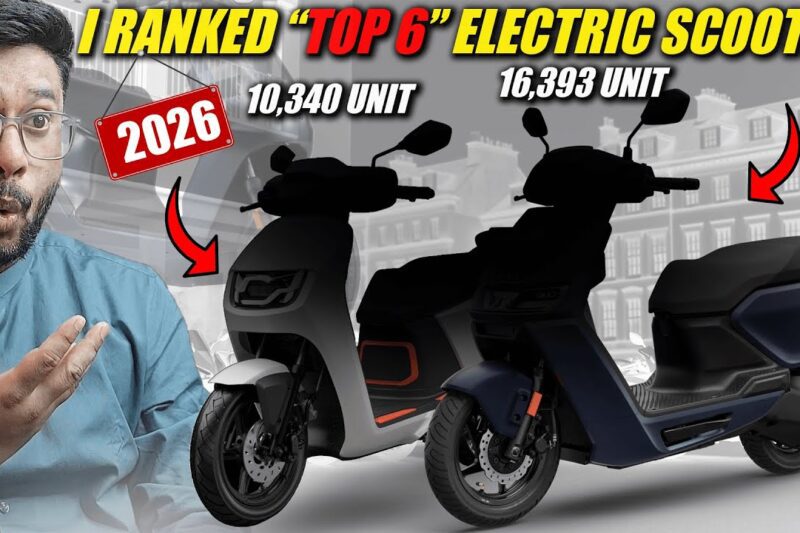 “HONEST” I Ranked “TOP-6” Electric Scooters In India 2026⚡ ! BEST Electric Scooter 2026